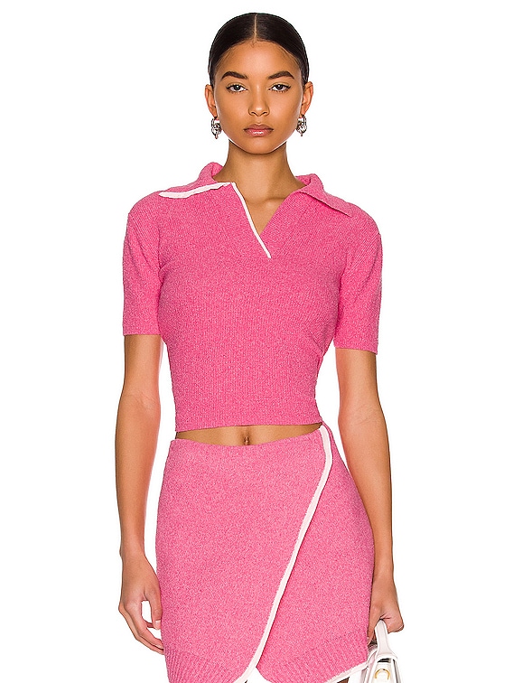 JACQUEMUS BAGNU ポロトップ - Pink | FWRD