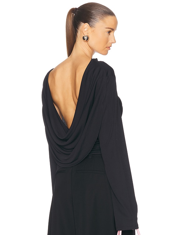 JACQUEMUS Le Haut Croisiere in Black | FWRD