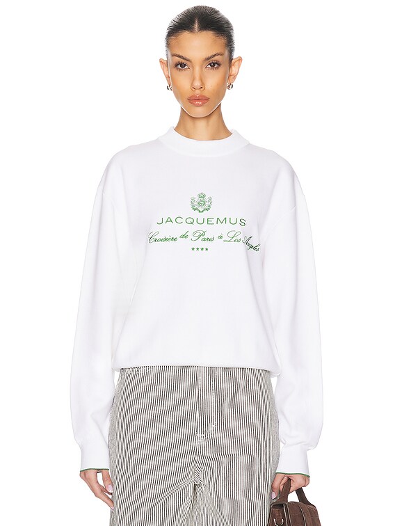 Tシャツ・カットソー JACQUEMUS La Maille Venice JACQUEMUS La Maille Venice Cotton Blend Ls T-shirt Jacquemus