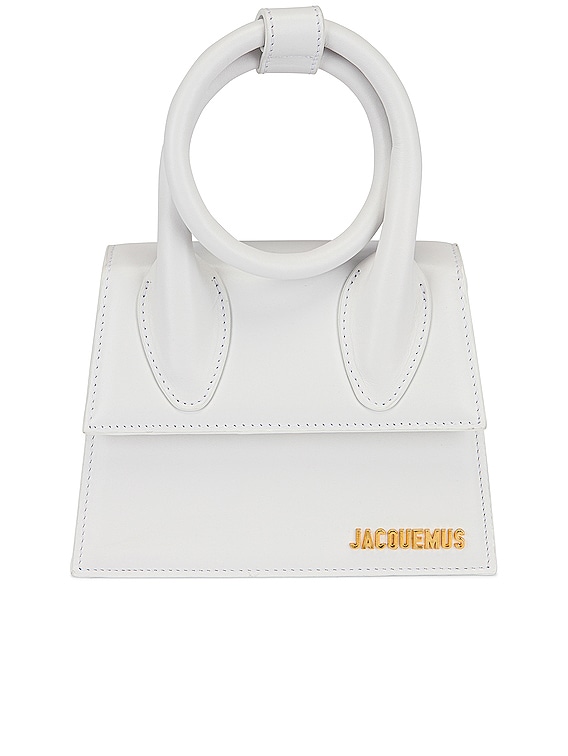 Jacquemus Le Chiquito Noeud Bag - White • Prices »