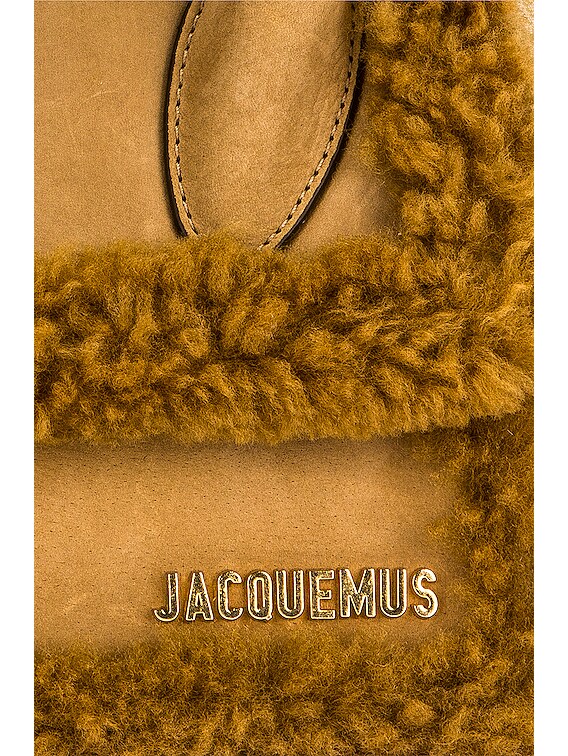 Jacquemus Le Chiquito Moyen Signature Handbag Light Green in Cowskin  Leather with Gold-tone - US