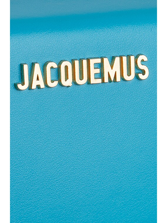 【JACQUEMUS】Le Sac Rond Tote Bag Turquoise Jacquemus Le Sac Rond Bag In Blue In Turquoise - 27% Off