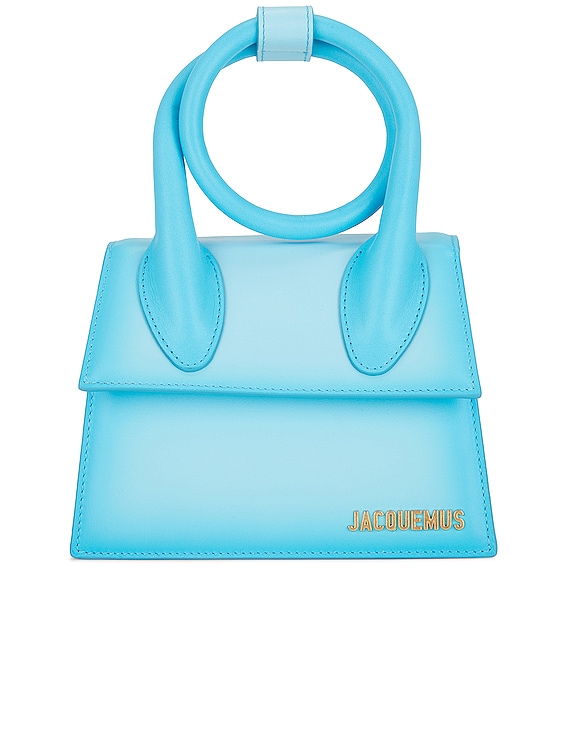 Jacquemus Luxury Handbag Le Chiquito Jacquemus Bag In Turquoise