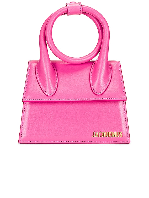 Jacquemus Le Chiquito Noeud Bag in Pink