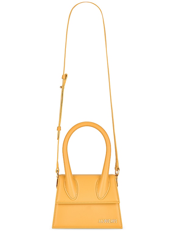 JACQUEMUS Le Chiquito Moyen Bag in Dark Yellow | FWRD