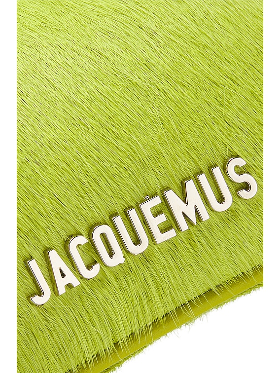 jacquemus neon green bag