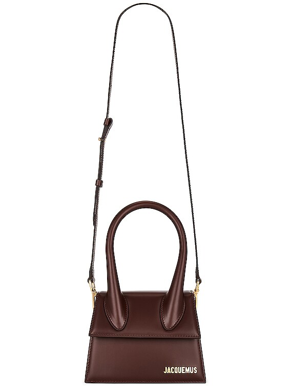 Le Chiquito Moyen Shoulder Bag in Black Jacquemus