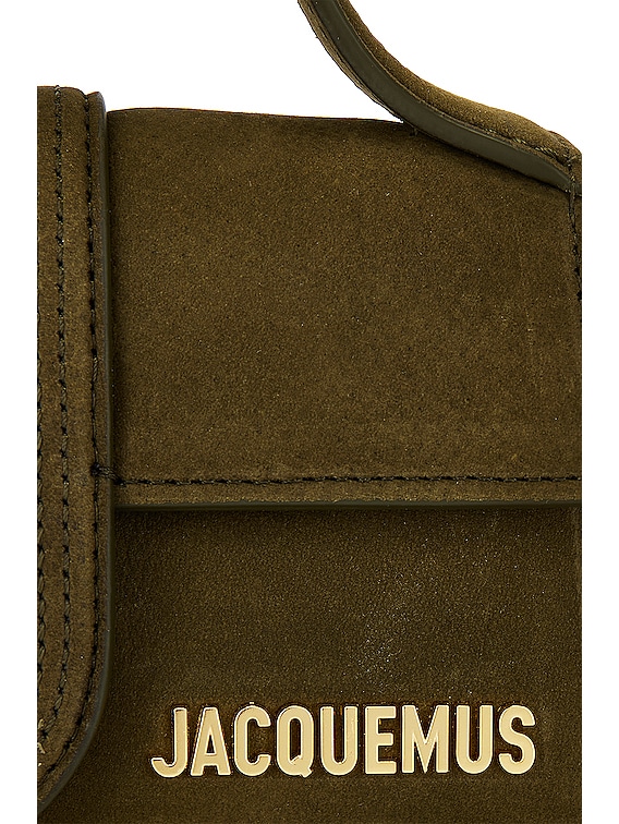 JACQUEMUS Le Bambino Bag in Dark Khaki | FWRD JACQUEMUS Le Bambino Bag in Dark Khaki | FWRD