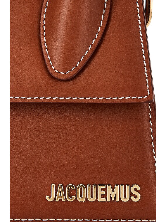 JACQUEMUS Le Chiquito Moyen Boucle Bag in Light Brown | FWRD