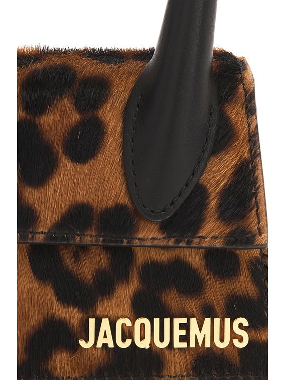 JACQUEMUS Le Chiquito in Leopard Brown | FWRD