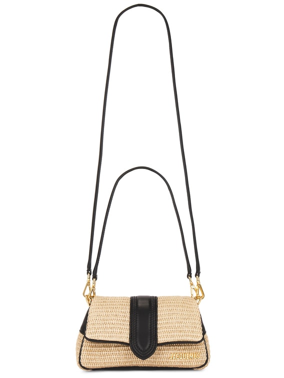 JACQUEMUS TASCHE LE PETIT BAMBIMOU in Ivory Black FWRD