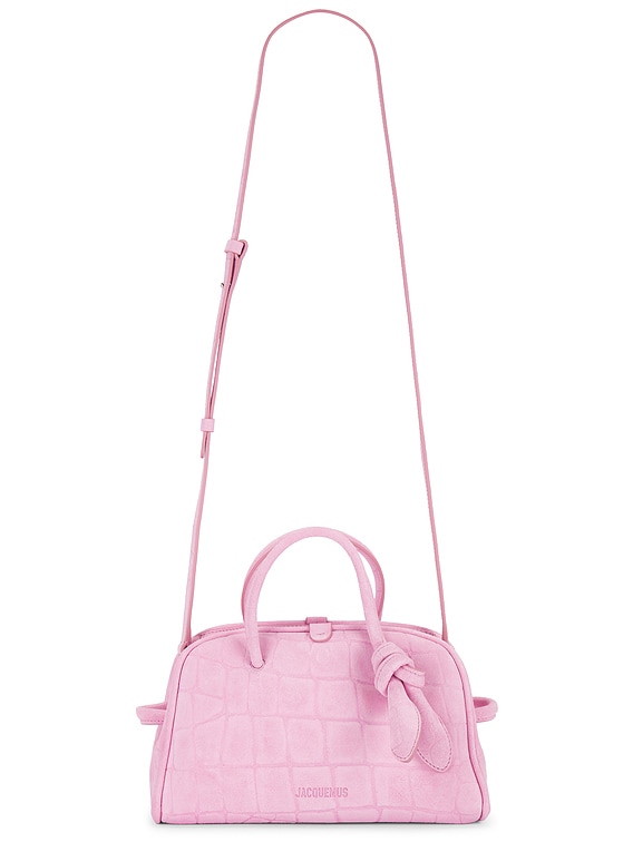 JACQUEMUS 223FO0352390PINK 関税送料込 Jacquemus Le Bambino Long Shoulder Bag | Pink | FARFETCH