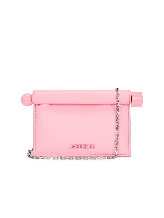 JACQUEMUS La Petite Pochette Rond C in Pink | FWRD