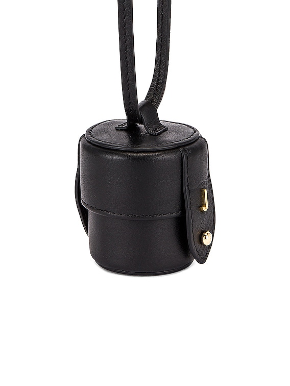 JACQUEMUS Le Micro Vanity Bag in Black FWRD