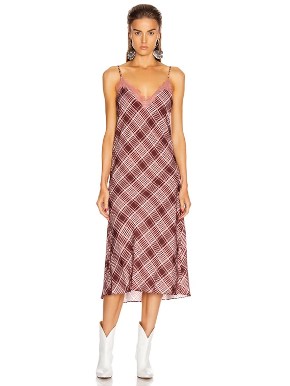 jonathan simkhai plaid dress