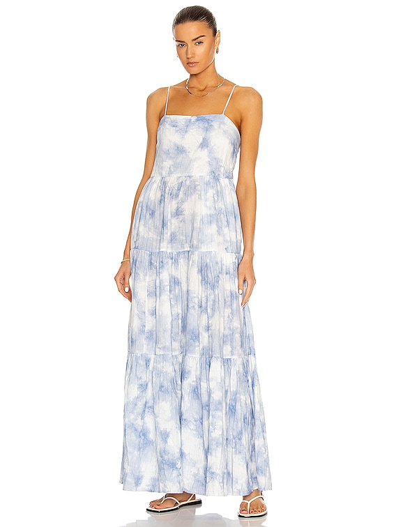 Sky Tie Dye Maxi Dress