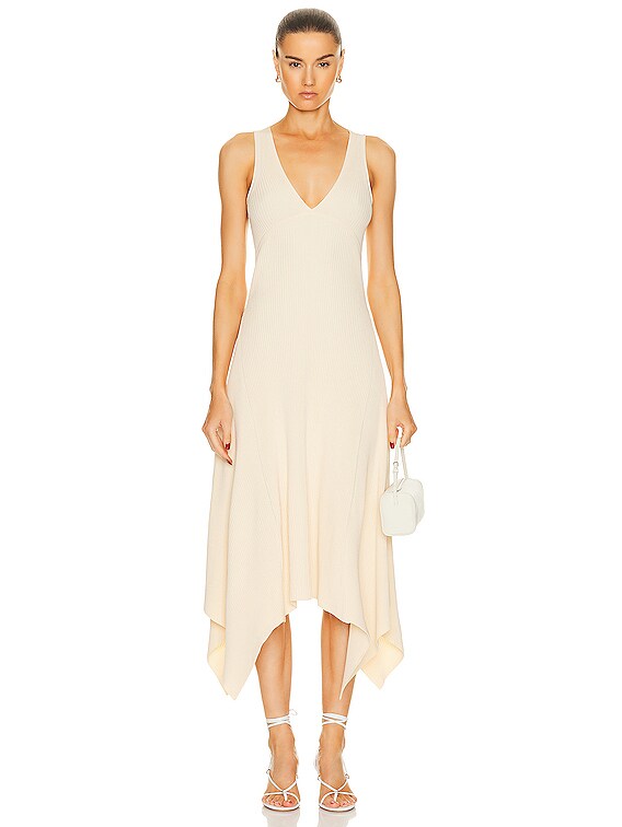 Kiara Handkerchief Midi Dress