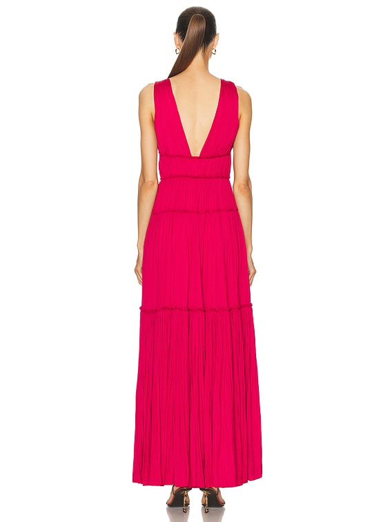 chinese dress ladies Mandi Slim-fit Maxi Dress