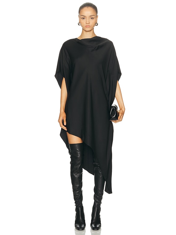 Sadia Cape Mini Dress