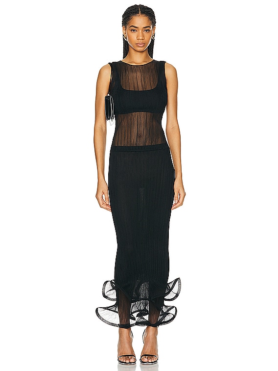 chinese dress ladies Kelso Velvet Sequin Maxi Dress main image 0