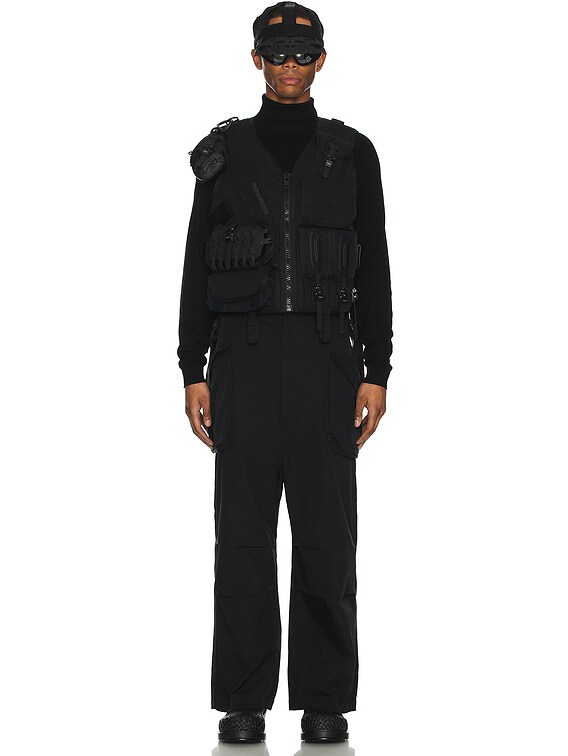 JUNYA WATANABE ベスト JUNYA WATANABE MAN 23AW 新作インナーラムリップストップベスト