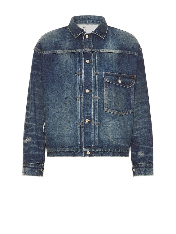 Junya Watanabe x Levi's Selvedge Denim Jacket in Indigo | FWRD Junya Watanabe x Levi's Selvedge Denim Jacket in Indigo | FWRD