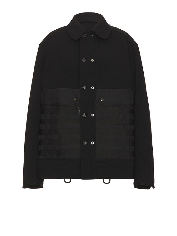Junya Watanabe x Oakley Twill And Polyester Laminated Jacket