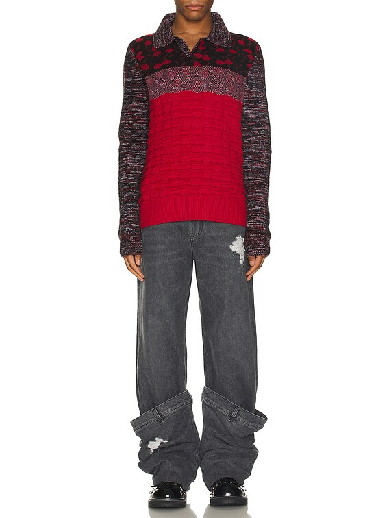 JW Anderson Bucket Jeans in Grey | FWRD JW Anderson Bucket Jeans in Grey | FWRD
