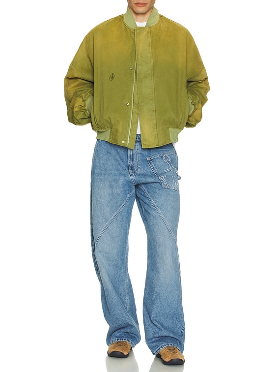 jw anderson MA-1 ボンバージャケット ブルゾン 超希少 極美品 jw anderson MA-1 ボンバージャケット ブルゾン