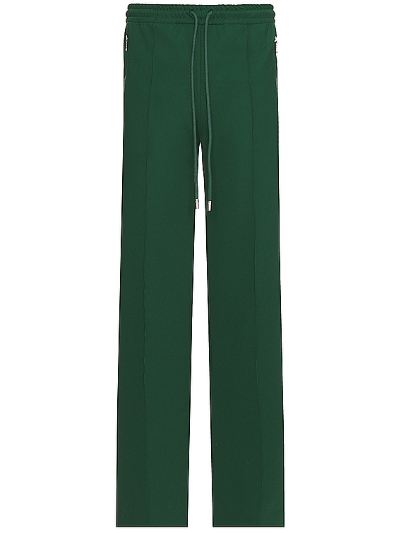 JW Anderson Bootcut Track Pants in Racing Green FWRD