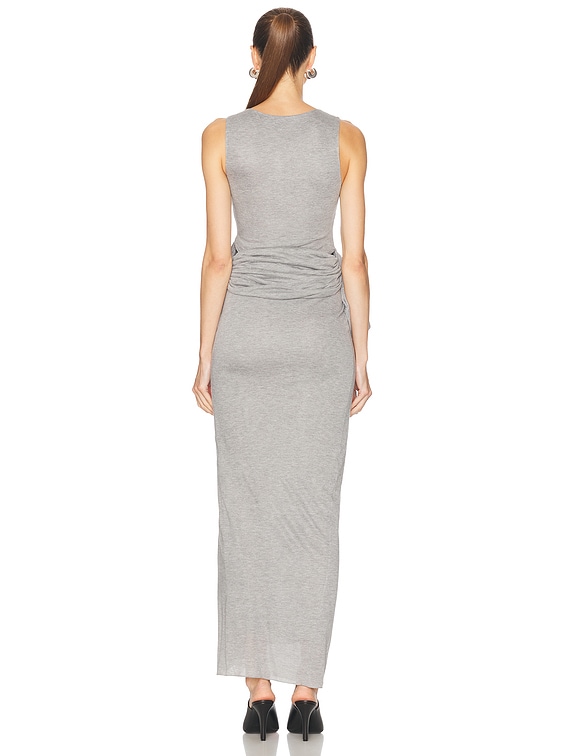 ワンピース Jw Anderson Grey Jersey Dress Jersey sweatshirt dress in grey - JW Anderson | Mytheresa