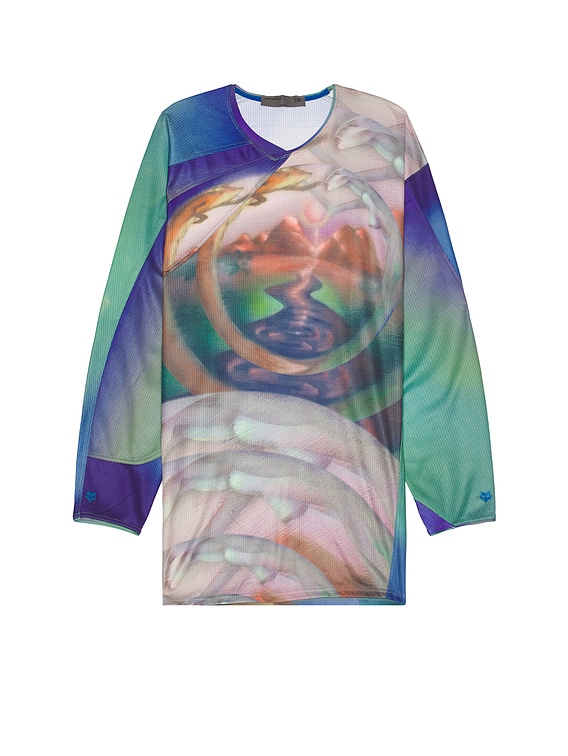 トモコ  Kiko Kostadinov x Fox Racing Long Sleeve Jersey in Dark Vintage | FWRD