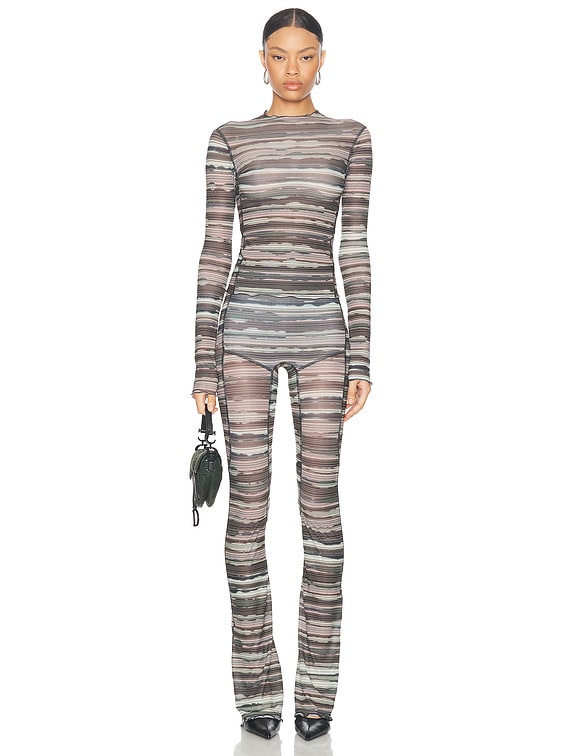 KNWLS Halcyon Top in Bleach Stripe | FWRD