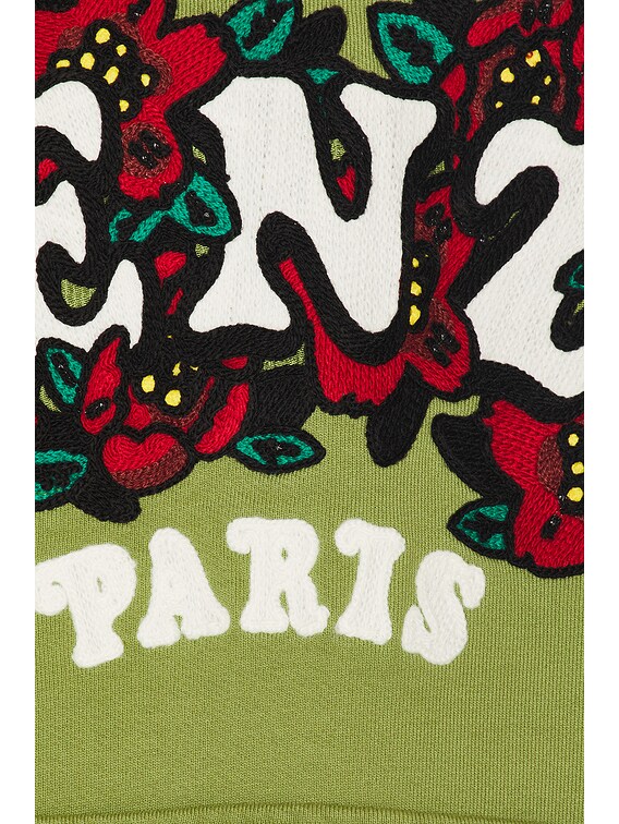 Kenzo Gots x Verdy Collection Embroidered Classic Hoodie in Pale