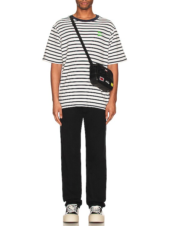 ★KENZO★ Nautical Stripe Oversized T-Shirt Midnight Blue FD Kenzo Paris Men's Nautical Striped Oversize T-Shirt in