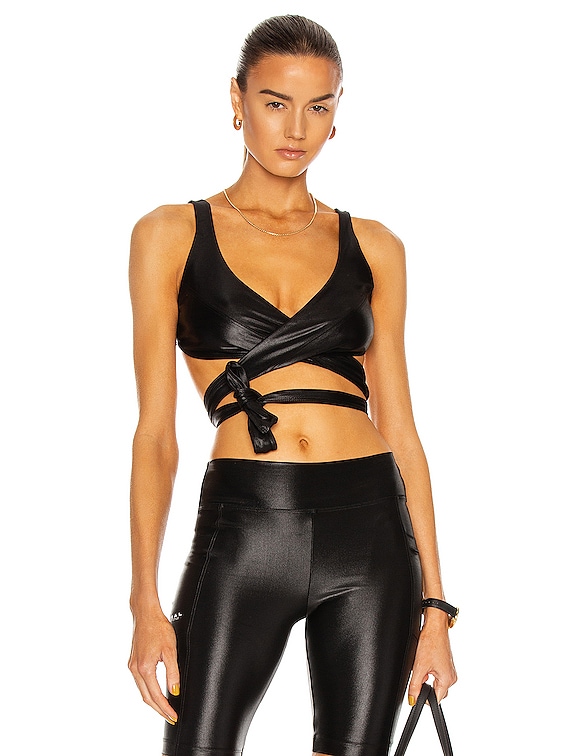 KORAL Sweeper Infinity Sports Bra in Black Combo