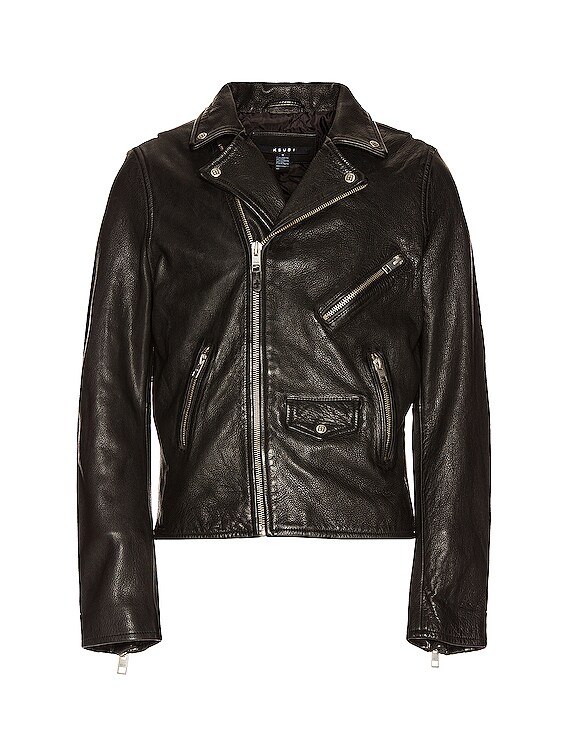 Ksubi Capitol Leather Jacket in Black | FWRD