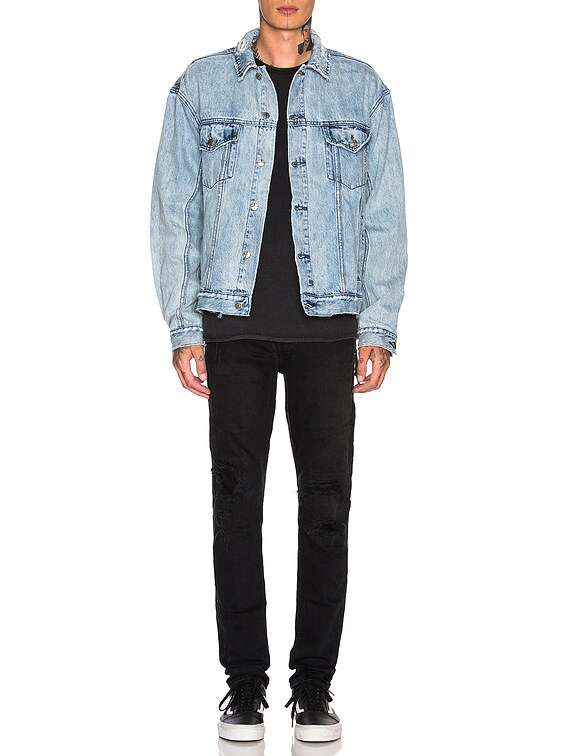 Ksubi Oh G Acid Trip Jacket in Denim | FWRD