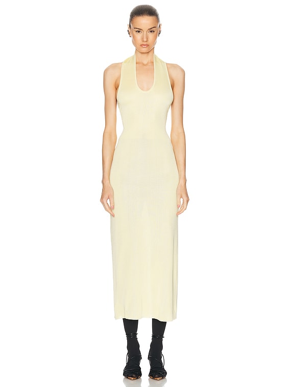 ワンピース KHAITE DRESSES KHAITE Coraline Dress in Yuzu | FWRD