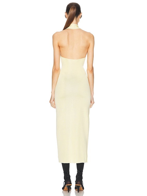スカート KHAITE 'Winona' dress KHAITE Winona Dress in Chalk | FWRD