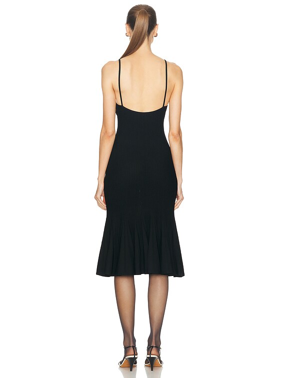 ワンピース KHAITE 'Queen' dress KHAITE Queen Dress in Black | FWRD