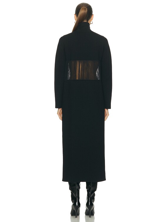 KHAITE Fifi Dress in Black | FWRD