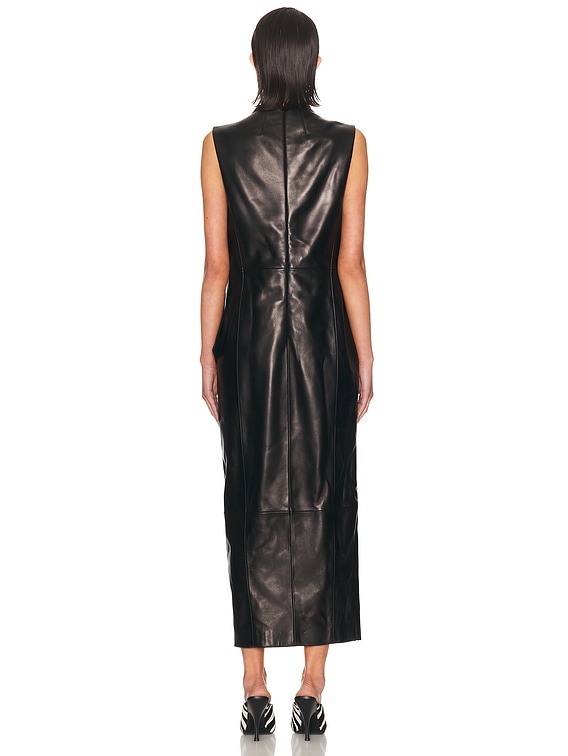 KHAITE Hilda Dress in Black | FWRD