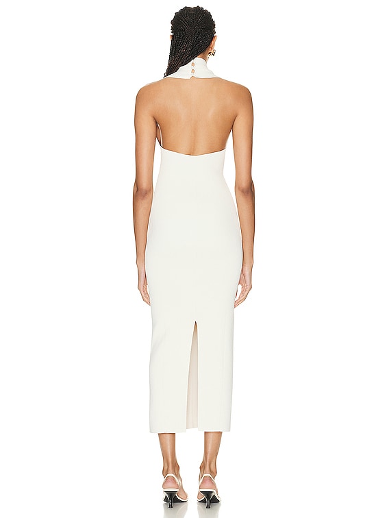 khaite marca dress ivory Khaite, The Marca Dress in Ivory Wedding Dress Save 38%