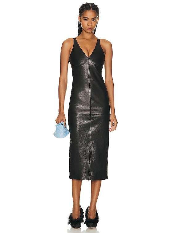 KHAITE Ditka Dress in Black | FWRD KHAITE Ditka Dress in Black | FWRD
