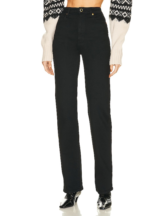 KHAITE Danielle Pant in Wilcox Stretch | FWRD