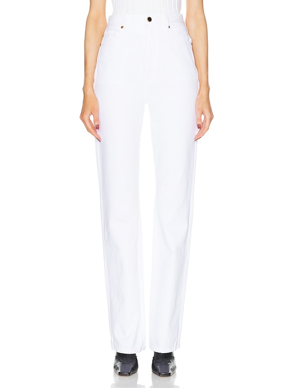 KHAITE DANIELLE デニム - White | FWRD