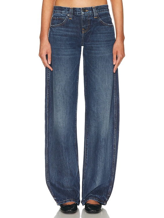 KHAITE Karo Wide Leg in Lykens | FWRD