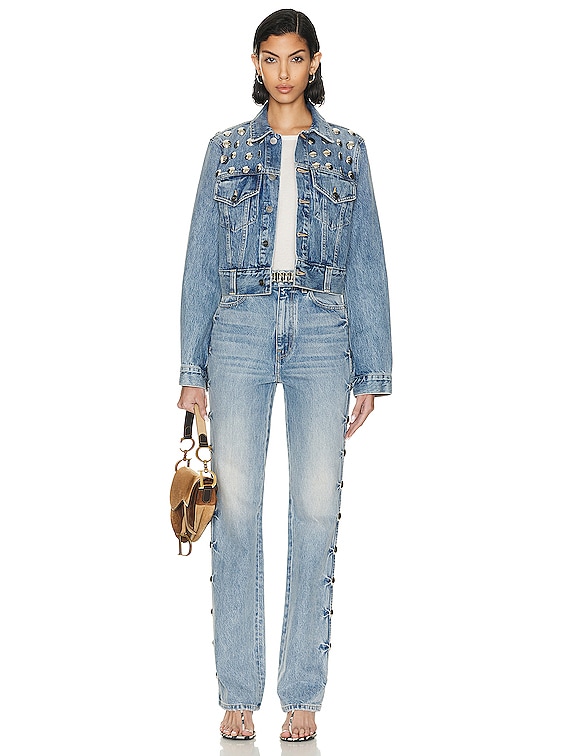 KHAITE Studded Rizzo Jacket in Bryce | FWRD