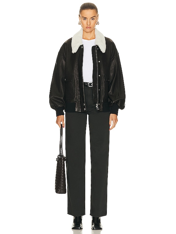 KHAITE Shellar Jacket in Black | FWRD